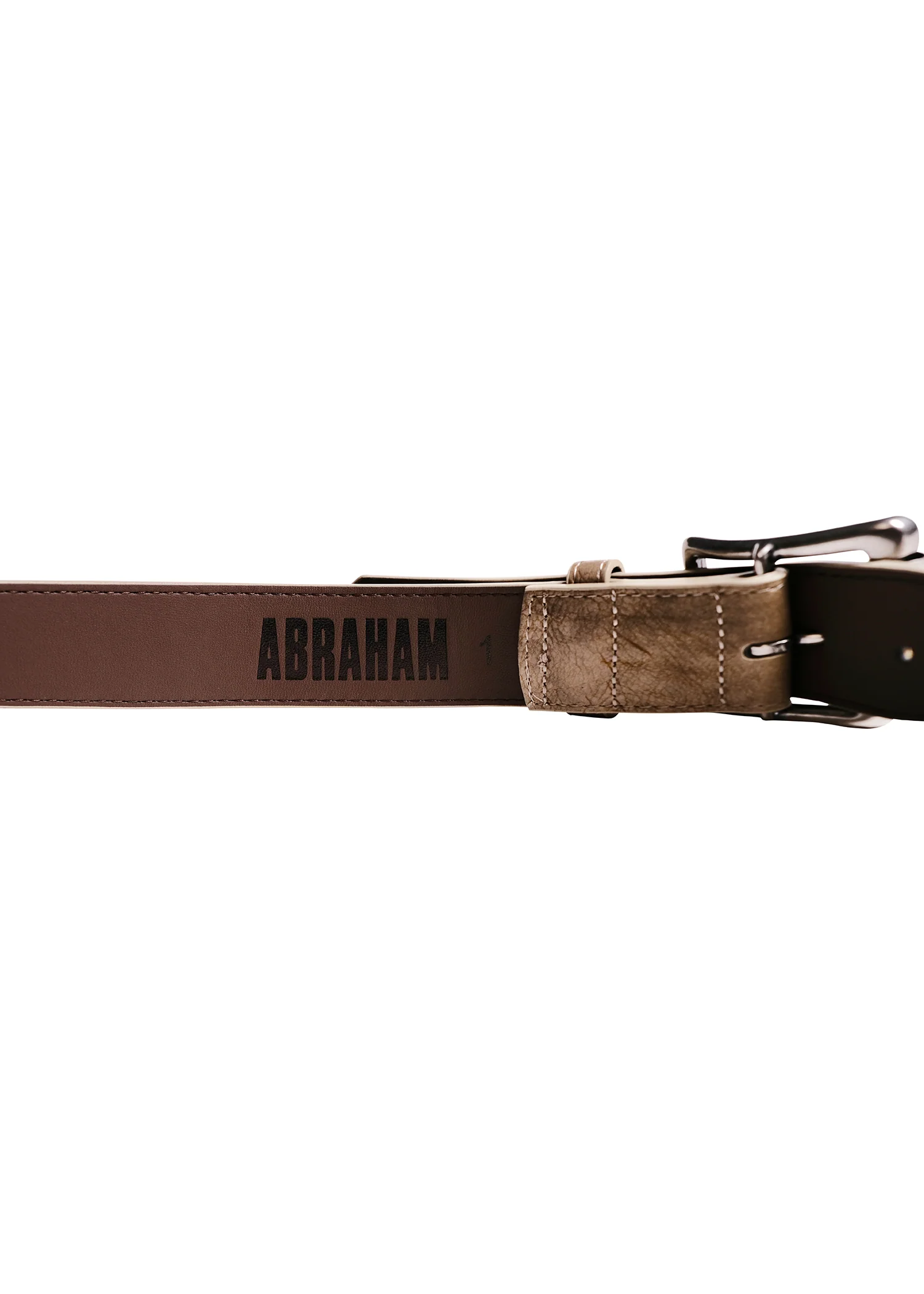 Cracked Leather Belt in Desert - Image 3