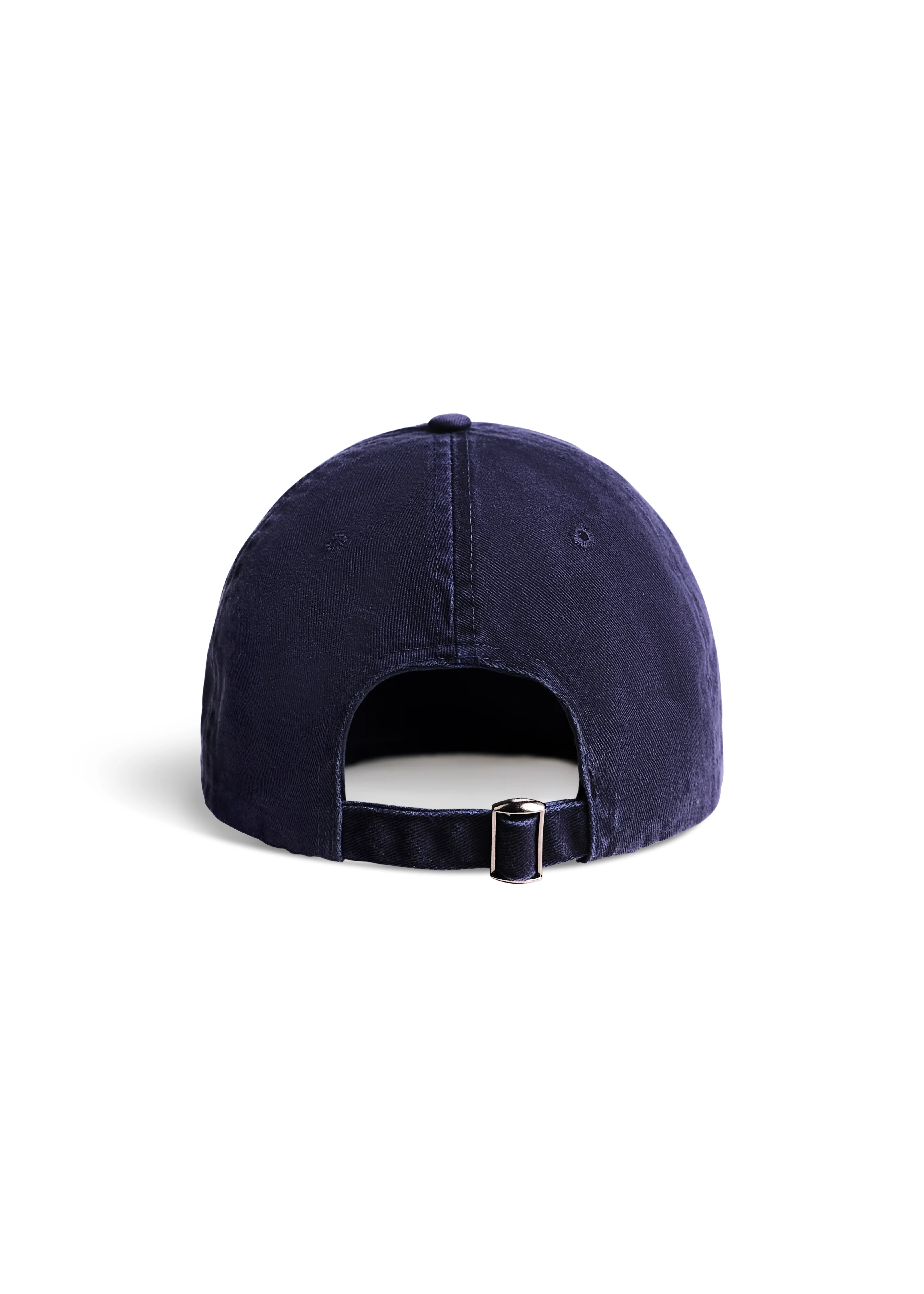 Cut Logo Cap in Navy - Image 4