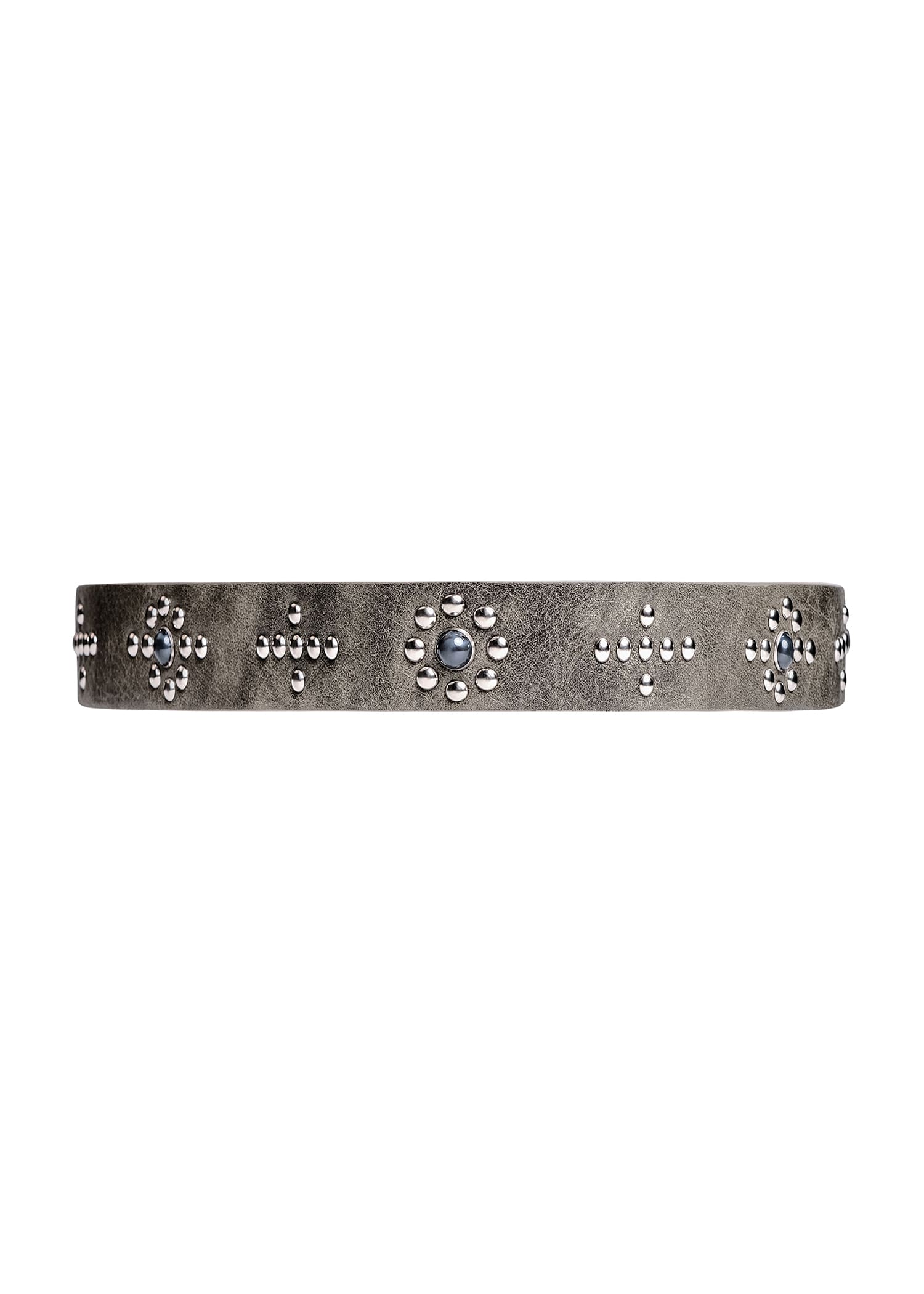 Extended Stud Belt in Weathered Brown - Image 3
