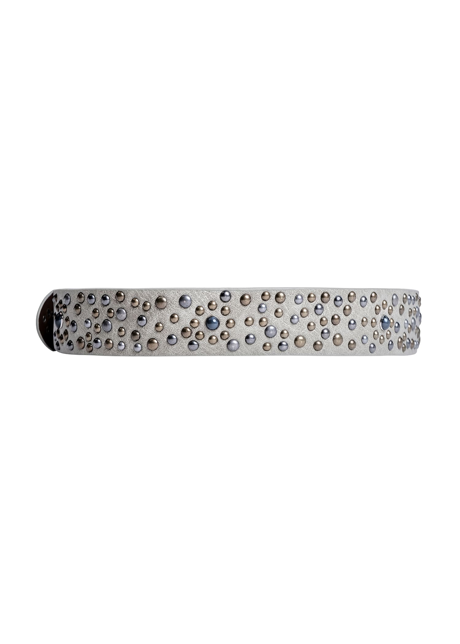 Scattered Stud Belt in Loden Green - Image 3