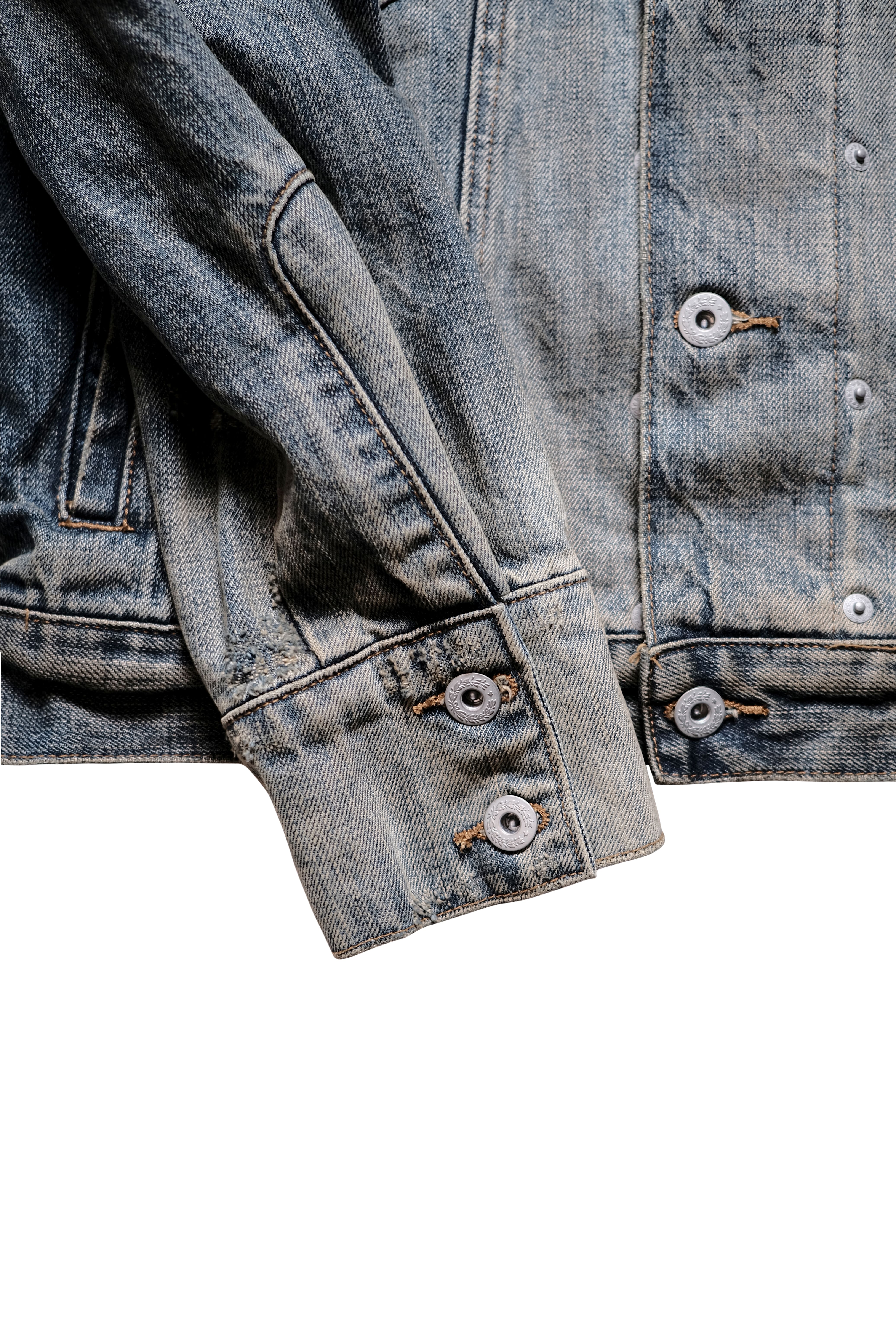 Tusk Trucker Denim Jacket - Image 5